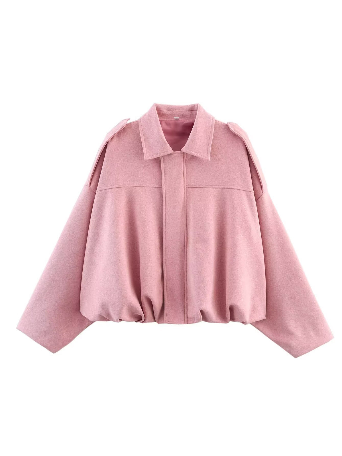 Women'S Suede Casual Coat