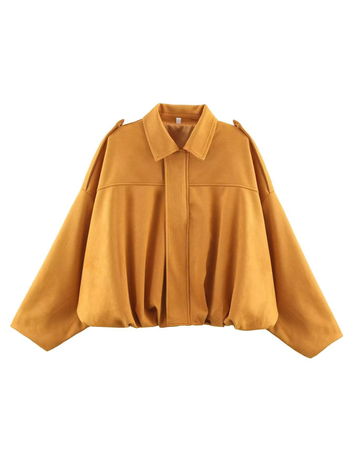 Women'S Suede Casual Coat